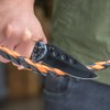 SE Drop Point Folding Knife with Seatbelt Cutter and Window