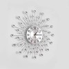 JUGV 24 Inch Crystal Large Modern Metal Starburst Decor, Bling
