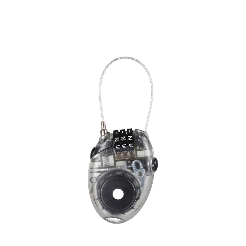 Lifeventure Mini Luggage Cable-Lock with 70cm Retractable Steel Cable