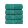 Elegant Comfort Three Line Popcorn Towel Set for Bathroom 16
