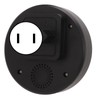 Black Wireless Doorbell Self Powered Waterproof Door Bell with 58
