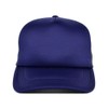 Lids Blank Basic Foam Trucker Gorra ajustable a presión, Azul/Azul,