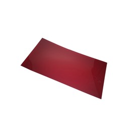 Red Acrylic Clone Helmet Trooper Lens 8 X 15.5 Inches