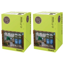 KEURIG K-CUP Tanita Coffee Premium Blend 24 Cups (0.3 oz (9.5 g) x 12 Packs x 2 Boxes, TANITA CAFÉ