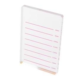 FRCOLOR 1Pc for Eyelash Grafting Durable Blooming Plate Easy to Clean Extension Tray for Professionals and Individuals Portable Lash Operation Platform