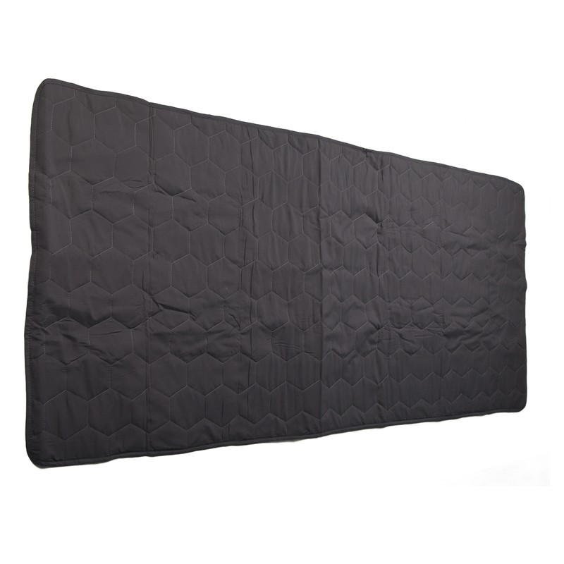 Waterproof Mattress Protector Dark Grey Anti Slip Honeycomb Large Size