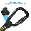 EUNEWR Via Ferrata Set, via Ferrata Set, Men's Climbing Harness,