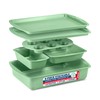 BAKKEN Kitchen Baking Pan Set - Nonstick Green Marble Coating,
