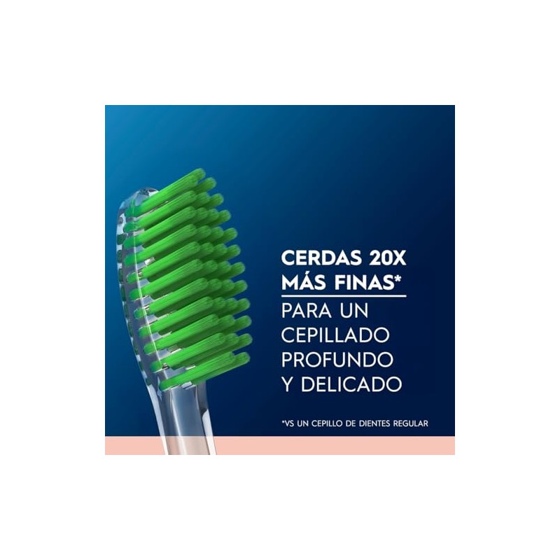 Oral Cepillo Dientes Ultrafino Cerdas Extra Suaves Una Limpieza Delicada