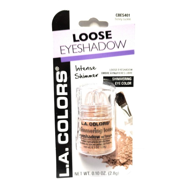 L.A. Colors Shimmering Loose Eyeshadow (Honey Suckle)