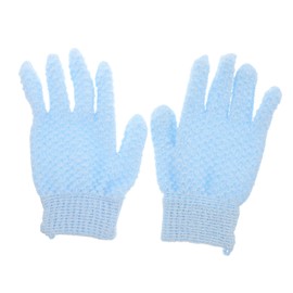 Beavorty 1 Pair Body Scrubber Glove Gentle Exfoliating Mitts for Women Spa Bath Shower Hand Wash Deep Cleansing and Massage Tool