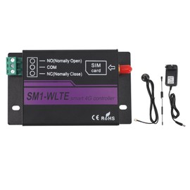 GSM Gate Opener 4G Mobile Phone Access Controller APP WEB Temperature Humidity Alarm SMS Power Failure Alarm  100‑240V