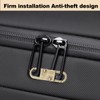 MILAKE 10 Pcs Premium Anti-Theft Zipper Lock, Small Clips for