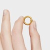 TOUS Small Gold-Plated Hold Ring Pendant, 16mm