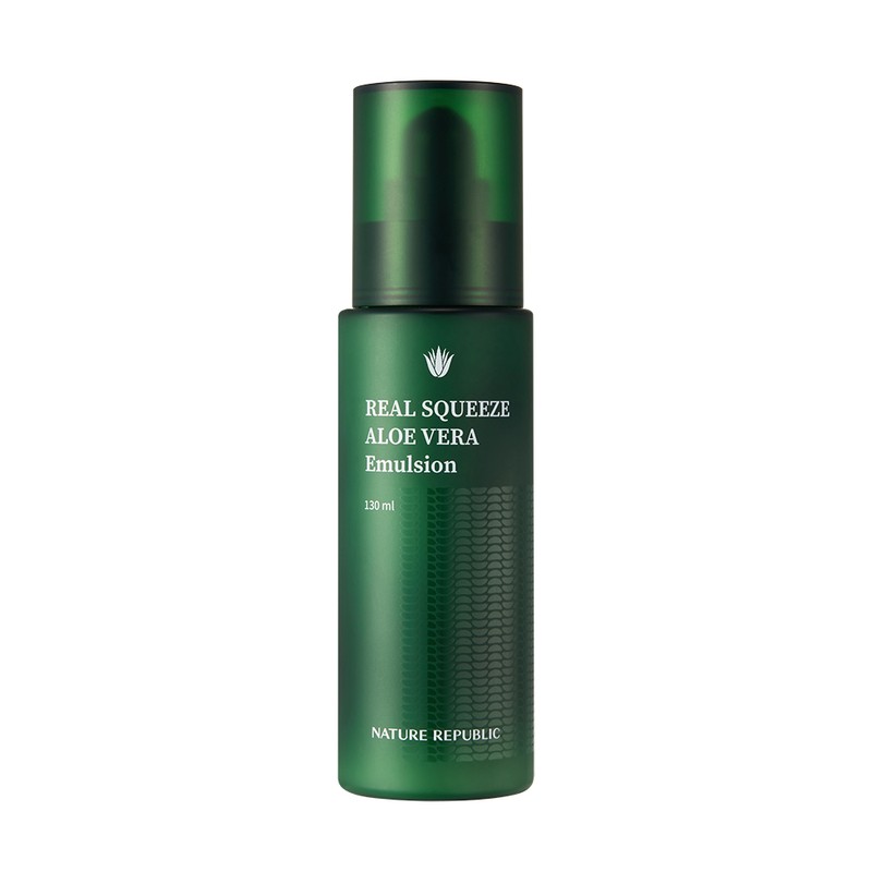 Nature Republic Real Squeeze Aloe Vera Emulsion 130ml / 네이처리퍼블릭