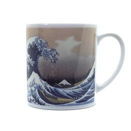 エールネット(Ale-net) マグカップ 葛飾北斎 神奈川裏波 陶器 美濃焼 -