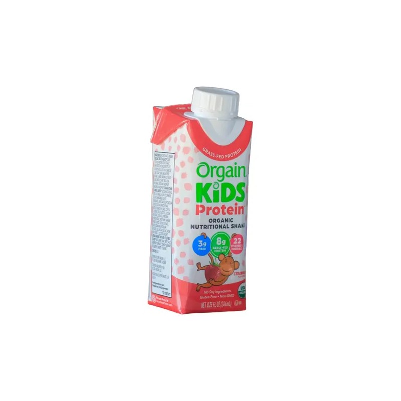 Orgain Kids Protein Strawberry 244ml