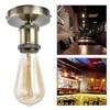 Yulatik Vintage E26 E27 Lamp Socket Ceiling Lamp Holder with