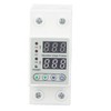 Digital Display 2P Voltage Protector Automatic Reset Under Over Voltage