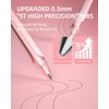 Nicpro 13Pack Pastel Gel Ink Pen Set with Case, Cute