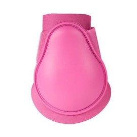 HORZE Chicago Fetlock Rear Boots | Lightweight, Adjustable, Jumping Horse Boots (Pair) - Lady Light Pink - Cob