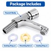 G1/2 BSPP Self-Closing Basin Faucet for 32–35mm Mounting Holes –