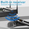 Bomaite BO4-M Portable Karaoke Microphone Mixer System Set, 4 Channel