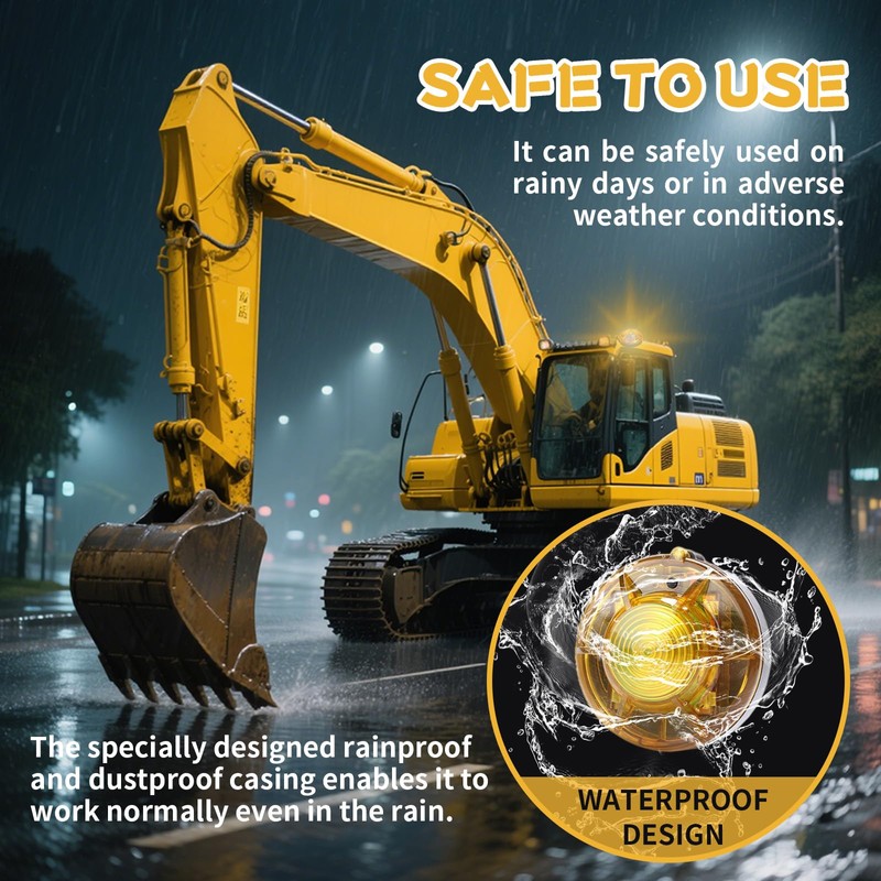 Tumecos Emergency Flare Alert Warning Signal Caution Light LED Beacon