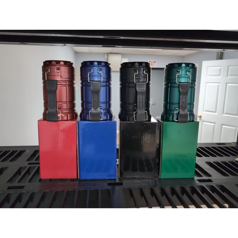 cob 4 Pack Camping LED Bright Lantern Light Lamp Portable