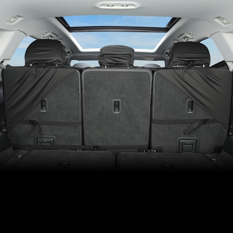 GIANT PANDA Rear Seat Cover for Cars (50-54''), Sedans, SUV,
