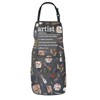 Artist Definition Apron Painting Artist Apron with Pockets Paint Lovers