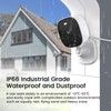 VSMAHOME Security Camera Outdoor, 2K WiFi Camera with 8X Zoom,