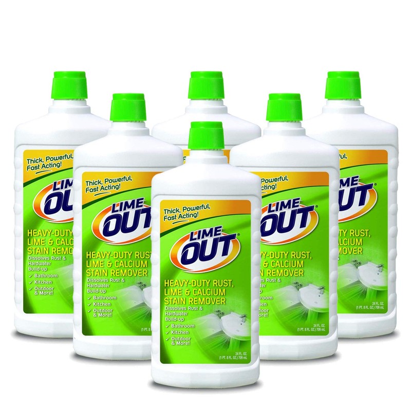 Lime Out Heavy-Duty Rust, Lime, Calcium, Rust Stain Remover, 24
