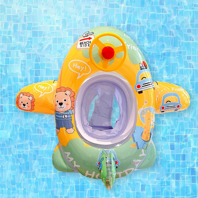 Summer Baby Inflatable Swimming Ring Baby Swimming Trainer Seat Children's