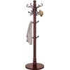 Wood Coat Rack Stand, Wooden Coat Rack Freestanding with Sturdy