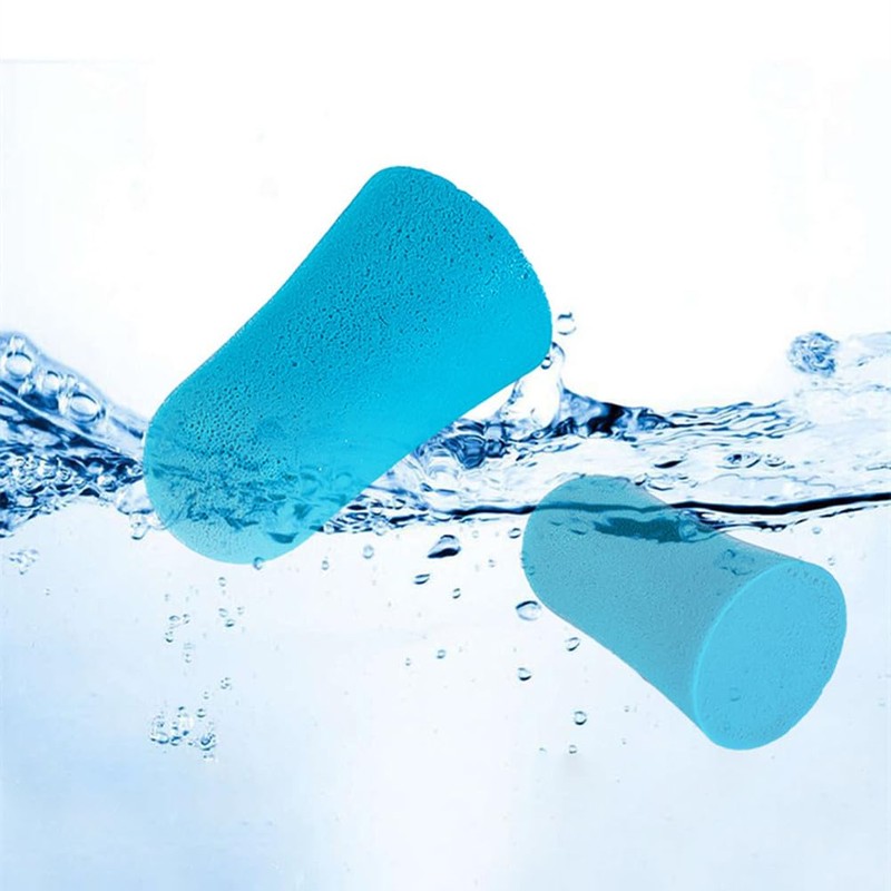 Pack of 10 Ear Plugs - Reusable Premium Foam Plugs