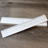 BAY LETTERPRESS Paper Ruler Scale 7.9 inches (20 cm) 50