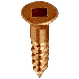 Pocket Hole Screws Square Wood Screws Deck Screws Cabinet Hardware Jig MDF Board Fat Wood Cabinet Drawer Slides Flat Head Silicon Screws Steel Square #8 x 1-3/4" (100 Pcs) Super-Deals-Shop