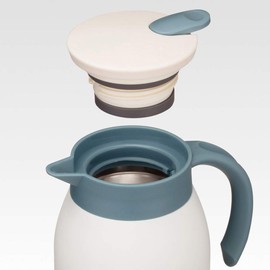 Skater VSP6 Stainless Steel Tabletop Pot, 20.3 fl oz (600 ml), Vacuum Double Wall Construction, Snoopy Peanuts