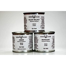 Armstrong-Clark Armstrong Clark Deck & Wood Stain Samples (Hardwood Colors: Amber, Black Walnut, Mahogany) Approximately 3 oz. for each sample