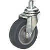 Uei Caster: L Series, LT Type, Flexible Caster, Elastomer Car, Wheel Diameter φ2.6 inches (65 mm), Screw Size: UNF1/2 x 14, Number of Threads: 20 Mounts, Manufacturer Model: LT-65EL, UNF1/2 x 14