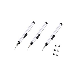 Liyafy Vacuum Pen with 3 Suction Pads for precision component placement 3Pcs