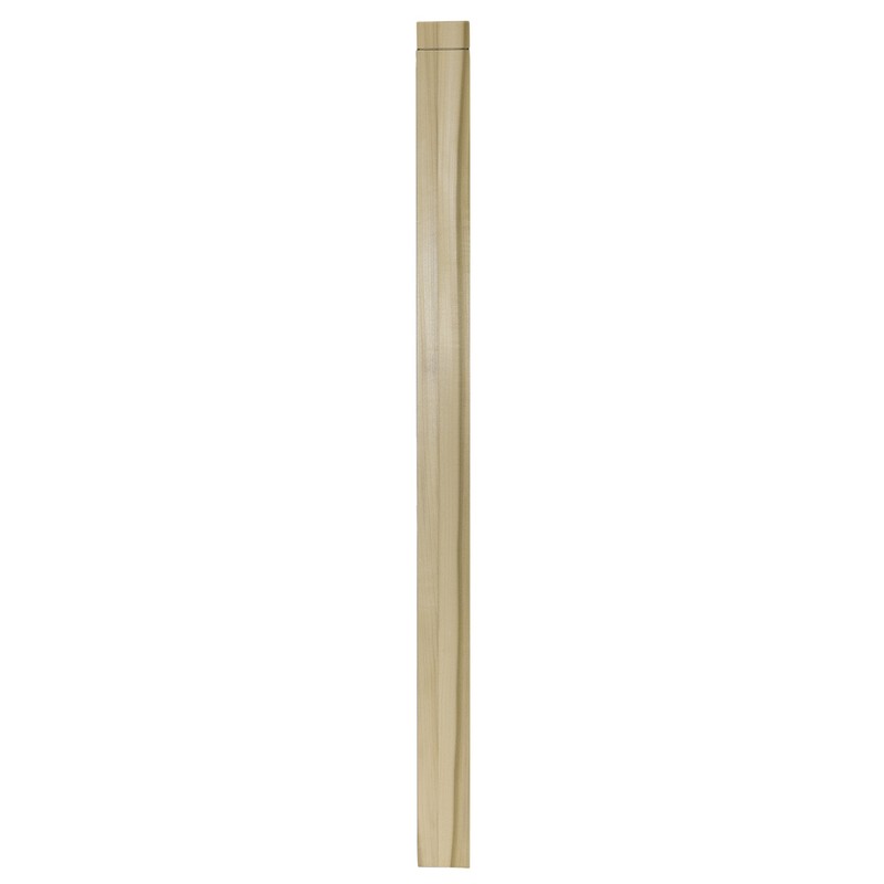 300N - Notched Newel - 3" x 48" - Clean