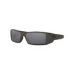 Oakley Men's OO9014 Gascan Rectangular Sunglasses, Mil Spec Green/Black Iridium,