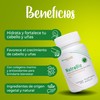 Nutrasien100 Colágeno Biotina Ácido Hialuronico Suplemento Vegano 30 Cápsulas