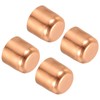 PATIKIL 3/8 Inch ID Copper Pipe End Cap, 8 Pack