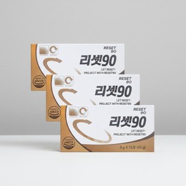 Better Haru Store partners Reset 90 15 packs, 3 pieces / 리셋90 15포, 3개