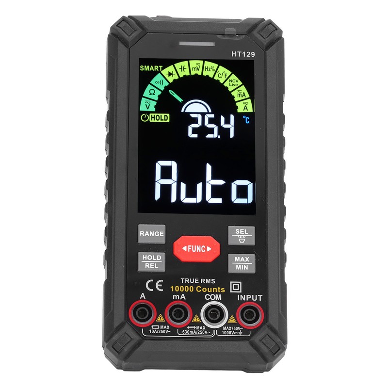 Digital Multimeter Smart High Accuracy Large Display Screen Ohm Volt