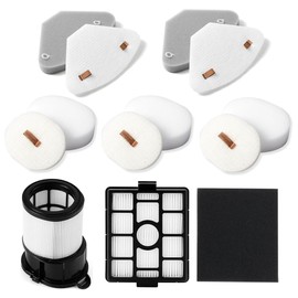 IP3251,IP3251C,IP3252 Replacement 3 Pre-motor Foam Felt Filters,1 Post-Motor Filter,1 Dock Hepa Filter, 2 Dock Foam&Felt Filters Compatible with Shark PowerDetect Auto-Empty Vacuum Accessories Parts