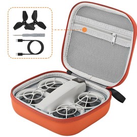 Carrying Case for DJI NEO, Portable Hard Travel Case Storage Bag, Waterproof, Shock-Resistant Bag for DJI NEO Drone, Storage Protective Bag for DJI Neo RC Drone Aceessories
